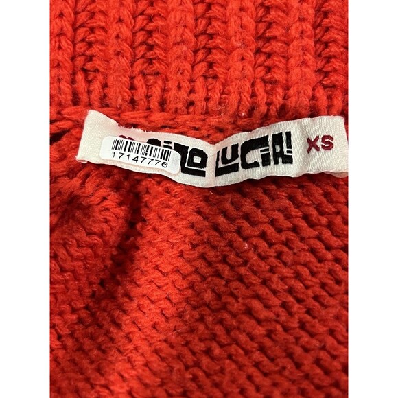 Ciao Lucia Red Belinha Pullover Size XS - Picture 13 of 13